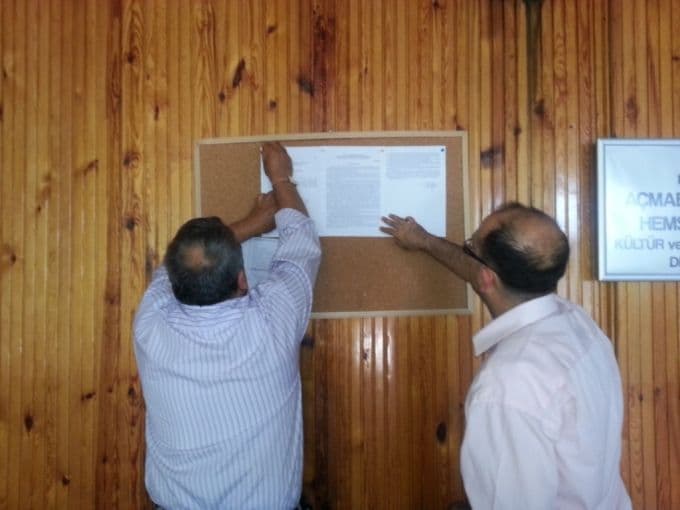 Melen Barajı iskan duyurusu askıya çıktı