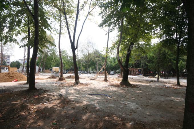 Şemsiyeli Park betonlaşıyor mu?