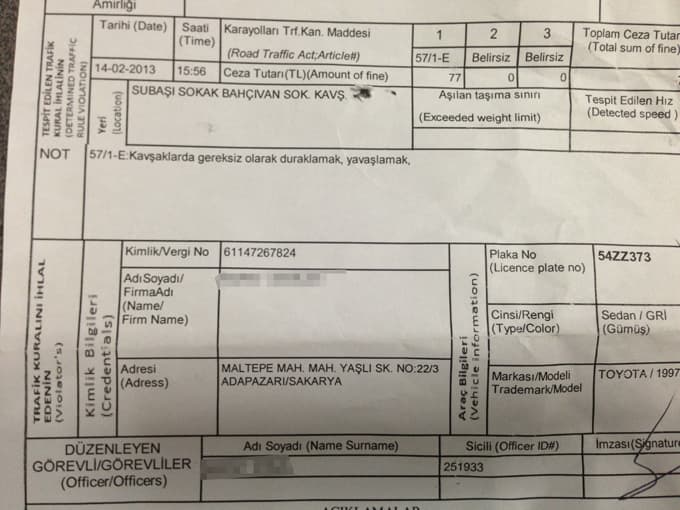 Fahri trafik müfettişleri bezdirdi