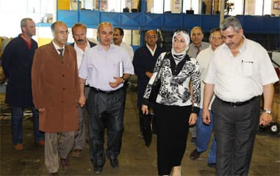 Suriye Demiryolları Genel Müdürü, TÜVASAŞ'ı Ziyaret Etti