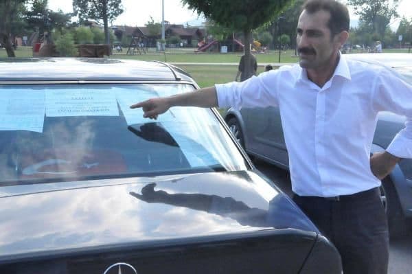 3 ayda 5 trafik cezası gelince aracını satılığa çıkardı
