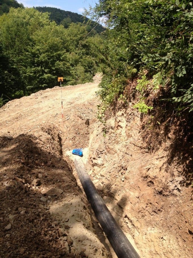 Sakarya'nın doğusuna 43 kilometrelik isale hattı