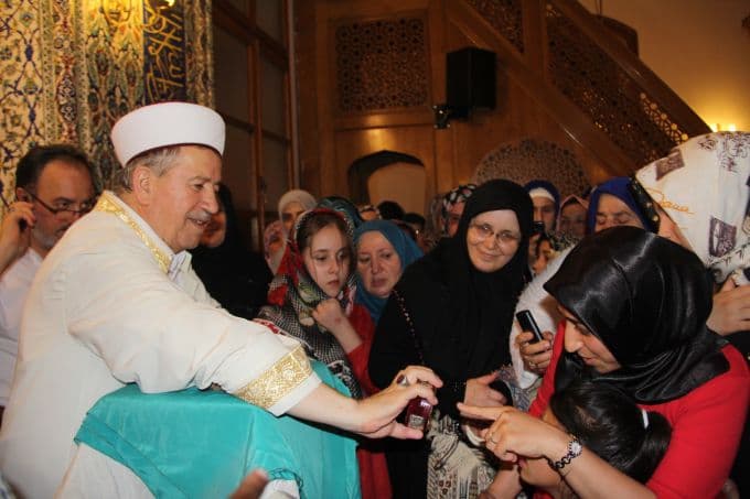 Sakarya'da Sakal-ı Şerif izdihamı