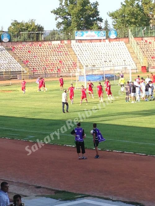 Sakaryaspor-Maltepespor maçında ilginç olay