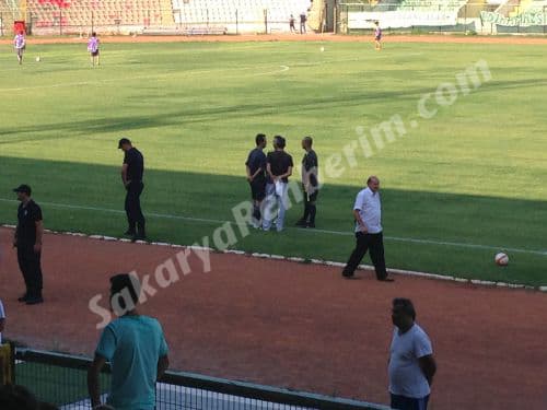 Sakaryaspor-Maltepespor maçında ilginç olay