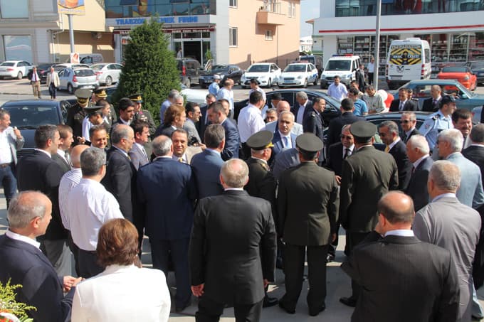 Sakarya protokolü bayramlaştı