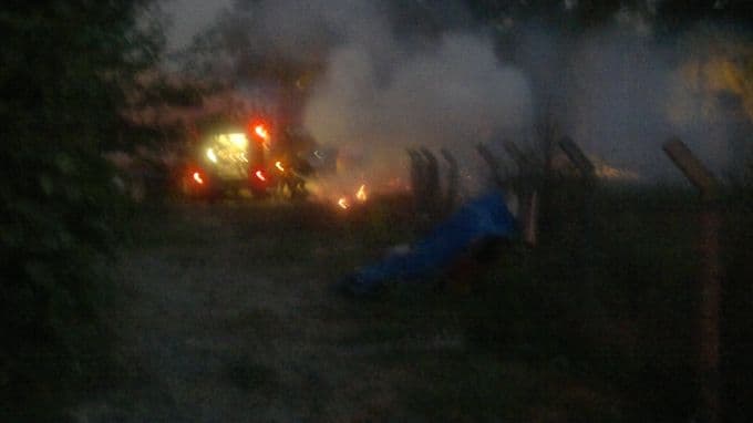 Tüp deposunun yanında çıkan yangın  korkuttu
