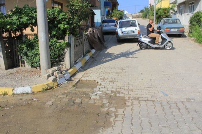 Patlayan şebeke hattı onların işine yaradı
