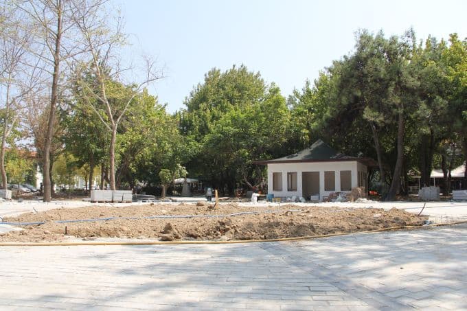Şemsiyeli Park, bir ay sonra hizmete açılıyor