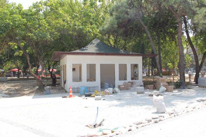 Şemsiyeli Park, bir ay sonra hizmete açılıyor