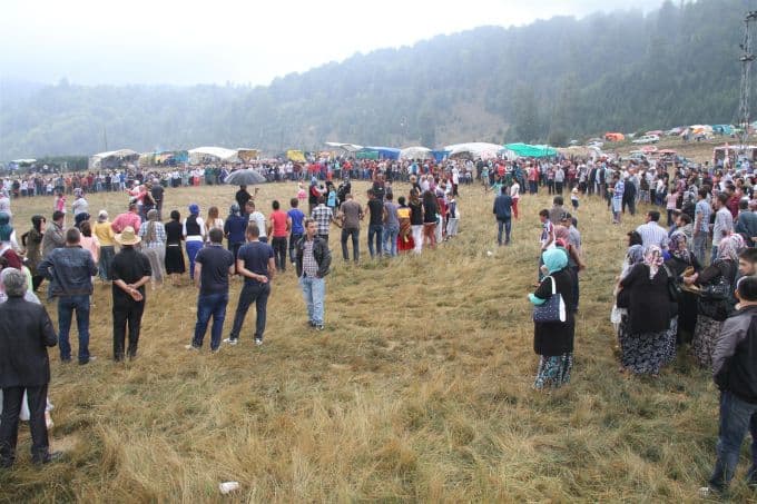 Acelle Yaylası'nda muhteşem şenlik