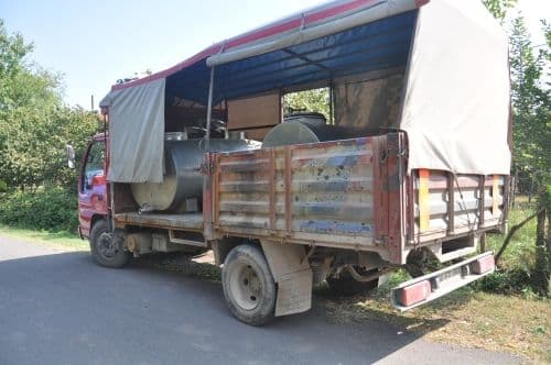 Kamyonla çarpışan motosiklet sürücüsü hayatını kaybetti