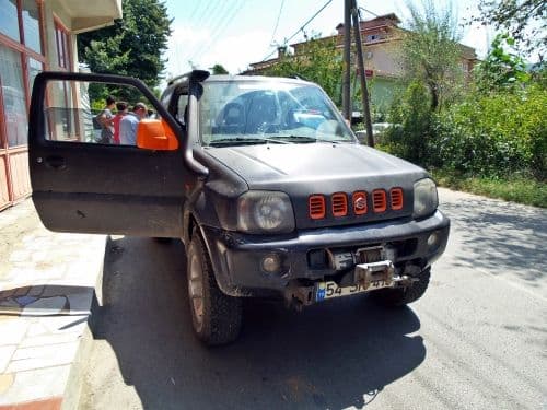 Cipin çarptığı bisiklet sürücüsü ağır yaralandı