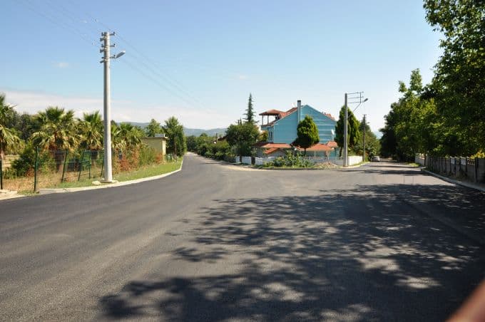 Sapanca'ya 30 bin ton asfalt atılıyor