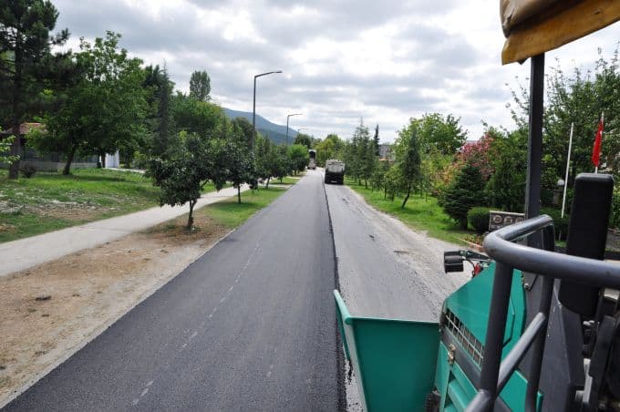 Sapanca'ya 30 bin ton asfalt atılıyor