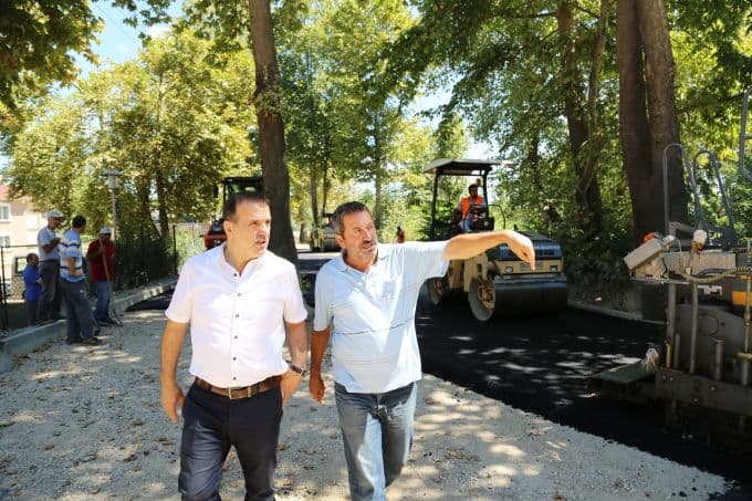 Sapanca'ya 30 bin ton asfalt atılıyor