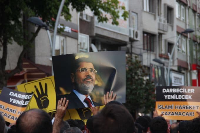 Binlerce Sakaryalı Mısır için Çark Caddesi'nde yürüdü