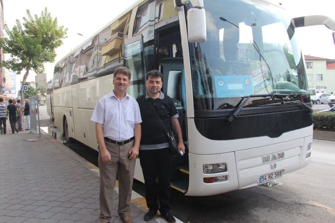 Sakaryalılar 5 otobüsle Ankara'daki dev mitinge gitti