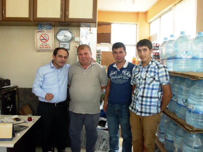Ecevit Keleş Taraklı'yı karış karış gezdi