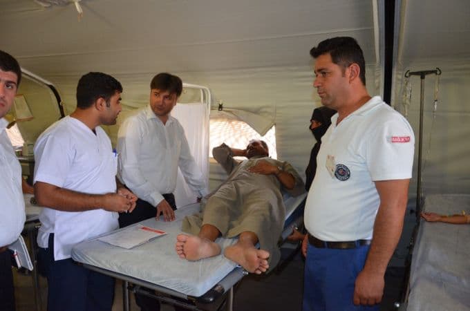 Ünal Küçükyılmaz ve ekibi Şanlıurfa'daydı