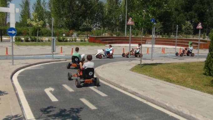 Türkiye'nin en büyük trafik parkı yeni yıla hazır