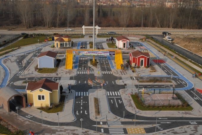 Türkiye'nin en büyük trafik parkı yeni yıla hazır