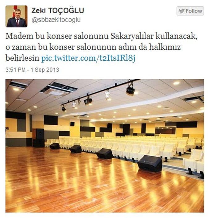 Başkan Toçoğlu bu hizmetin adını da Sakaryalılara sordu