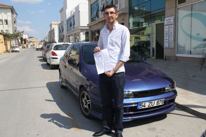 Fahri trafik müfettişinin yazdığı cezayı iptal ettirdi
