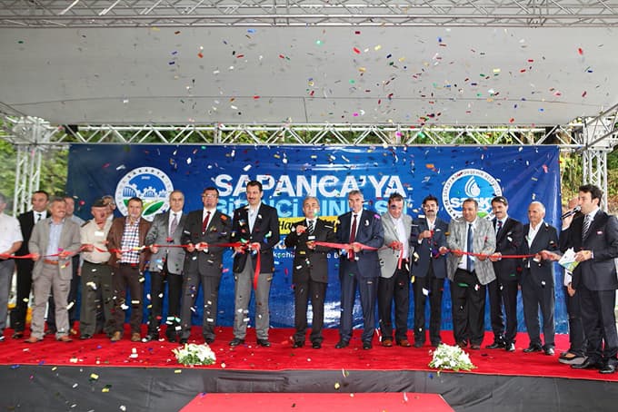 Sapanca Muradiye İçmesuyu Arıtma Tesisi açıldı