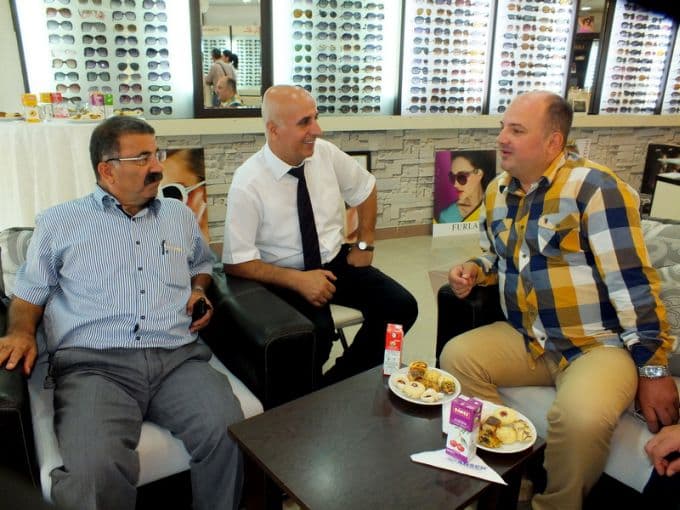 Siyasiler bu açılışta buluştu
