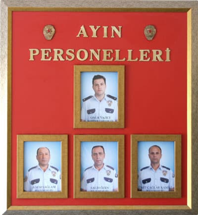 Emniyet Müdürlüğü'nde Ayın Personeli Belli Oldu