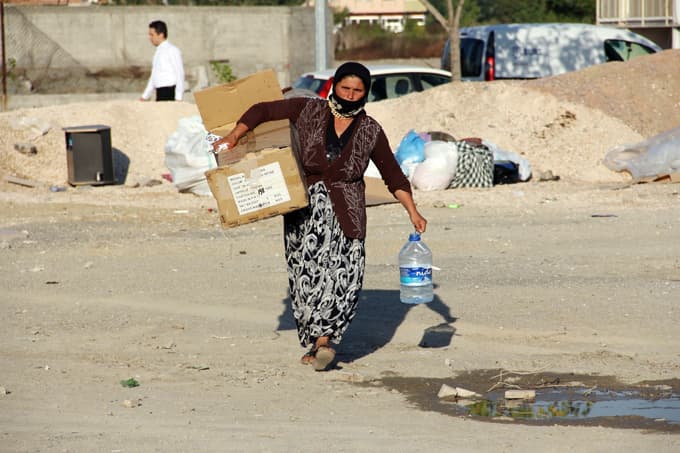 Sokakta kalan ailenin yaşam savaşı