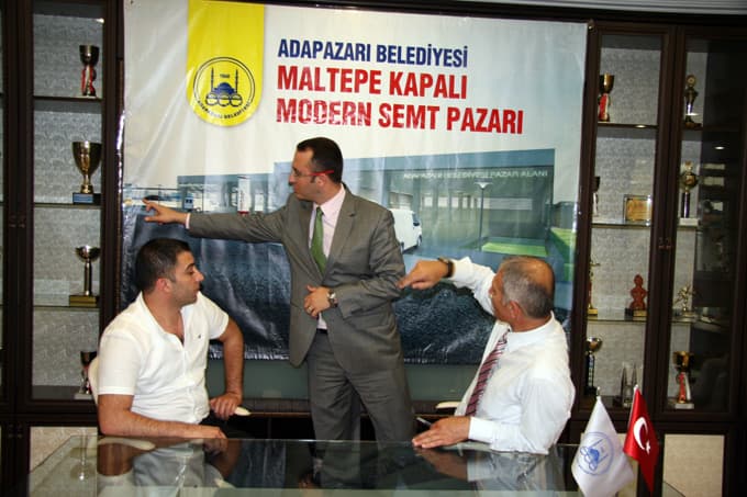 Belediye'den 5'inci kapalı pazaryeri protokolü
