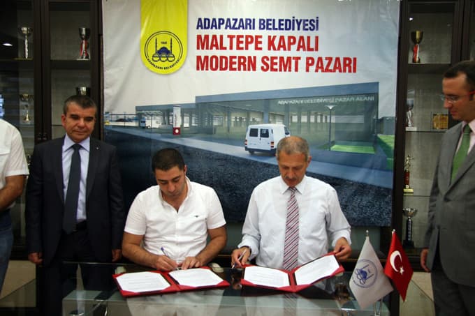 Belediye'den 5'inci kapalı pazaryeri protokolü