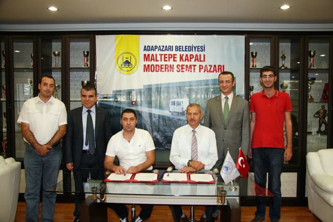 Belediye'den 5'inci kapalı pazaryeri protokolü