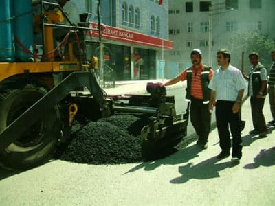 Asfalt Çalışması Yeniden Başladı