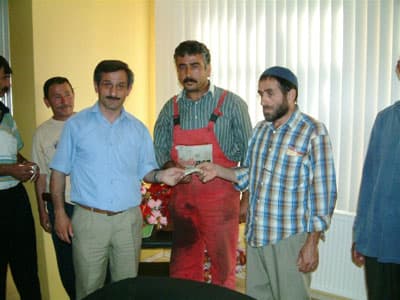 Kaşkaş'tan Personele Doping