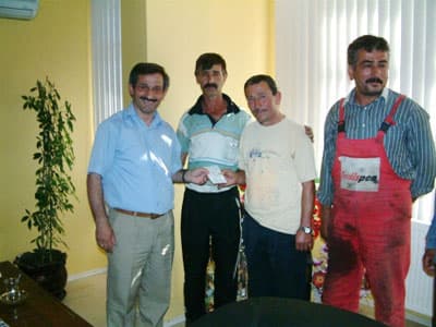 Kaşkaş'tan Personele Doping