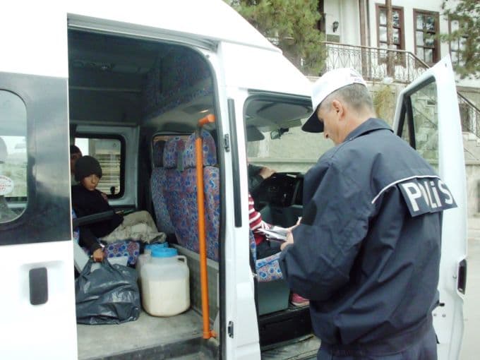 Öğrenci servislerine sıkı denetim