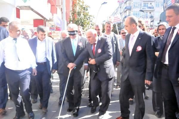 Sakaryalılar, engelliler için yürüdü