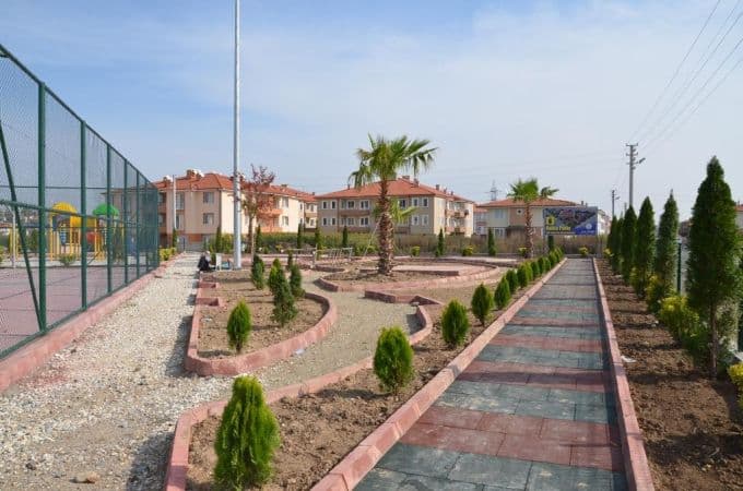 Rabia Parkı açılışa hazırlanıyor