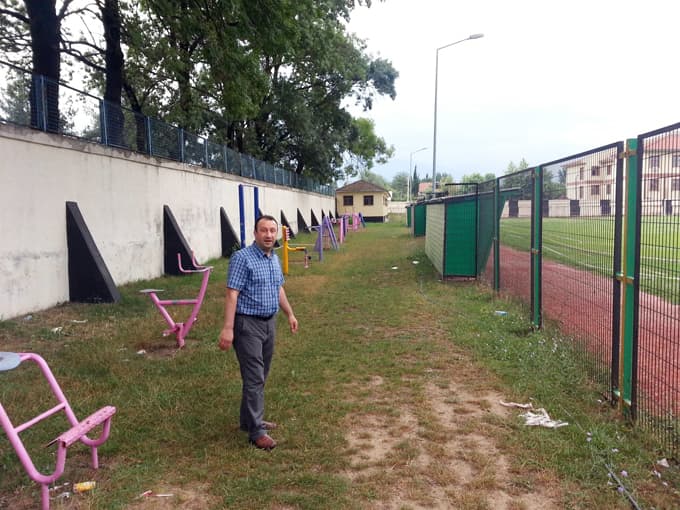 Akyazı Stadı'nda büyük değişiklik