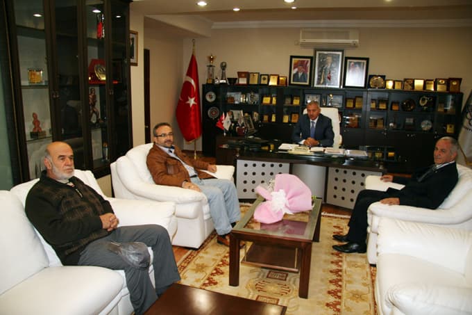 Kalyoncular'dan Başkan Dişli'ye davet