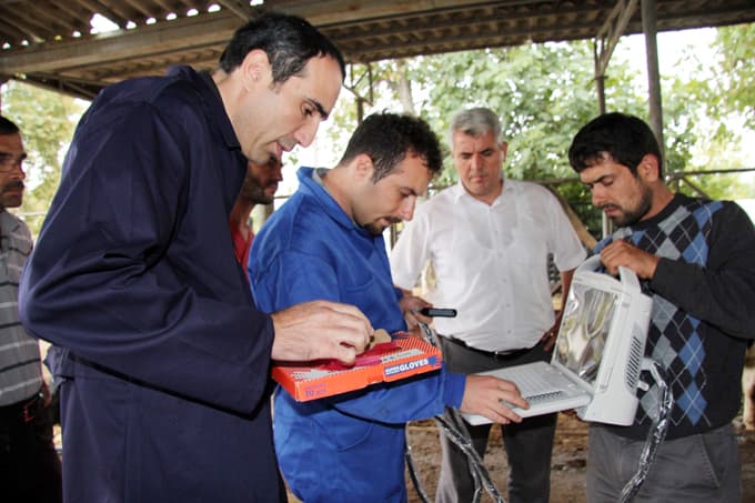 Kurbanlıklara gebelik ve kilo kontrolu