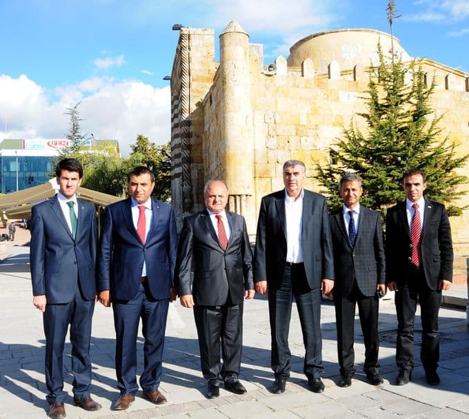 Başkan Toçoğlu, Ahi Evran-ı Veli Türbesi'nde