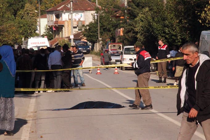 Minik Samet, trafik kurbanı oldu