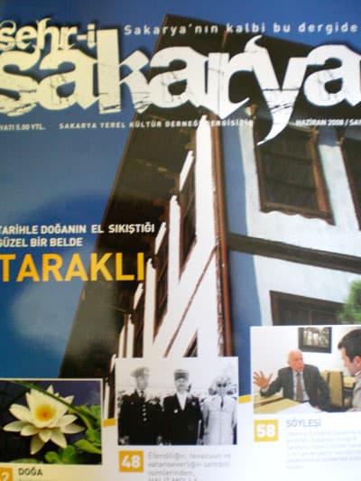 Şehr-i Sakarya Dergisi Tanıtıldı