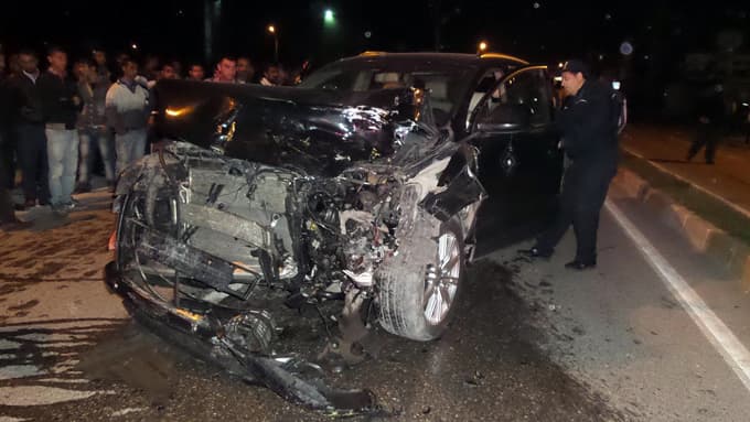 Sapanca'da trafik kazası: 1 yaralı
