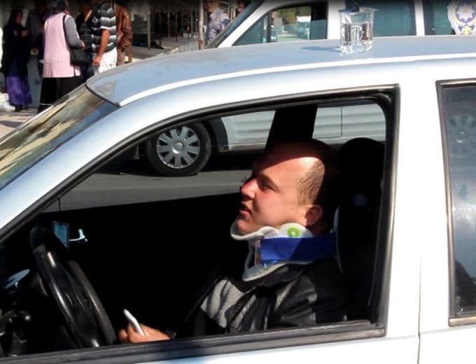 Akyazı'da trafik kazası: 1 yaralı!