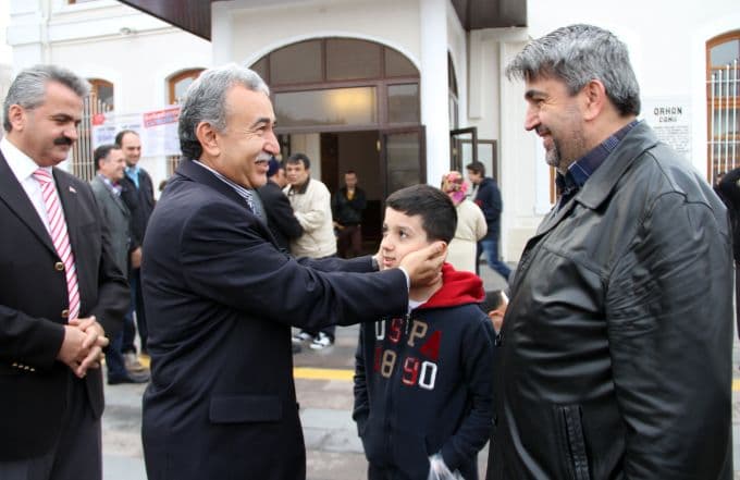 Bayram namazında camiler doldu